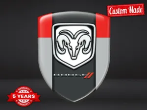 Dodge Adesivi Vinile Auto su Misura Edizione Elegante Massimo